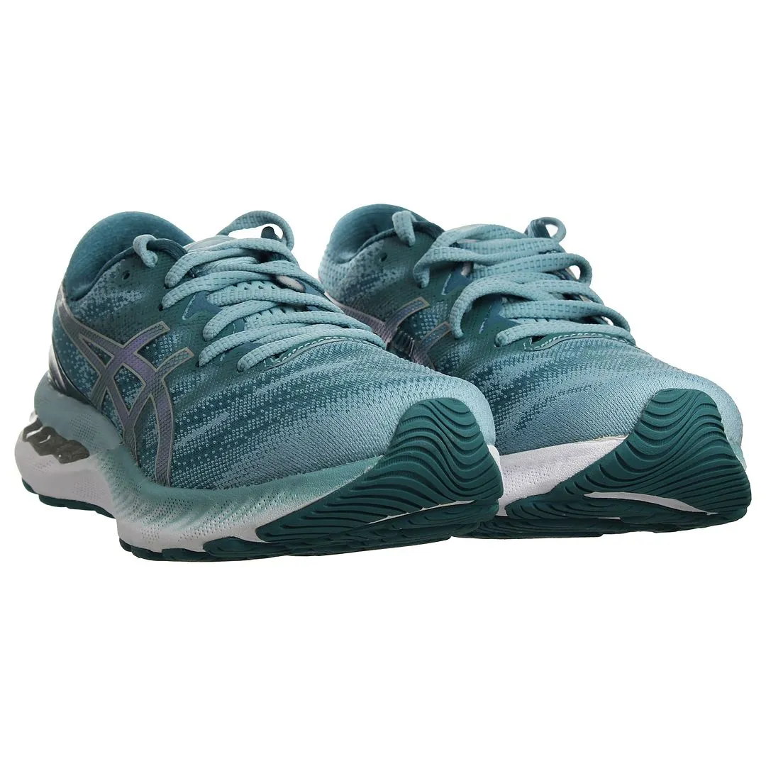 Asics Gel-Nimbus 23 Womens Blue Running Trainers