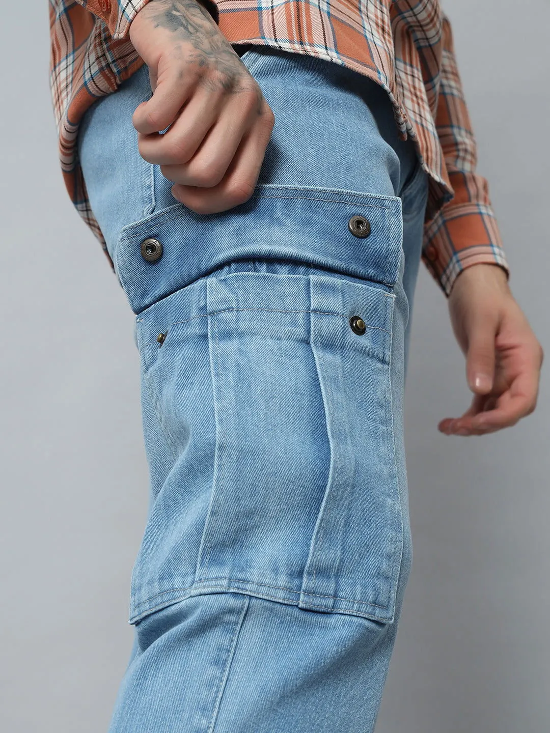 COOL BLUE BAGGY JEANS
