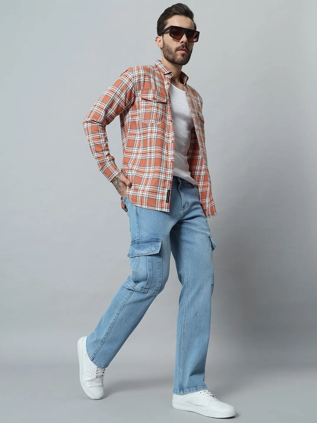 COOL BLUE BAGGY JEANS