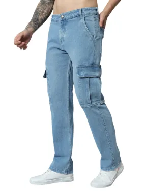 COOL BLUE BAGGY JEANS