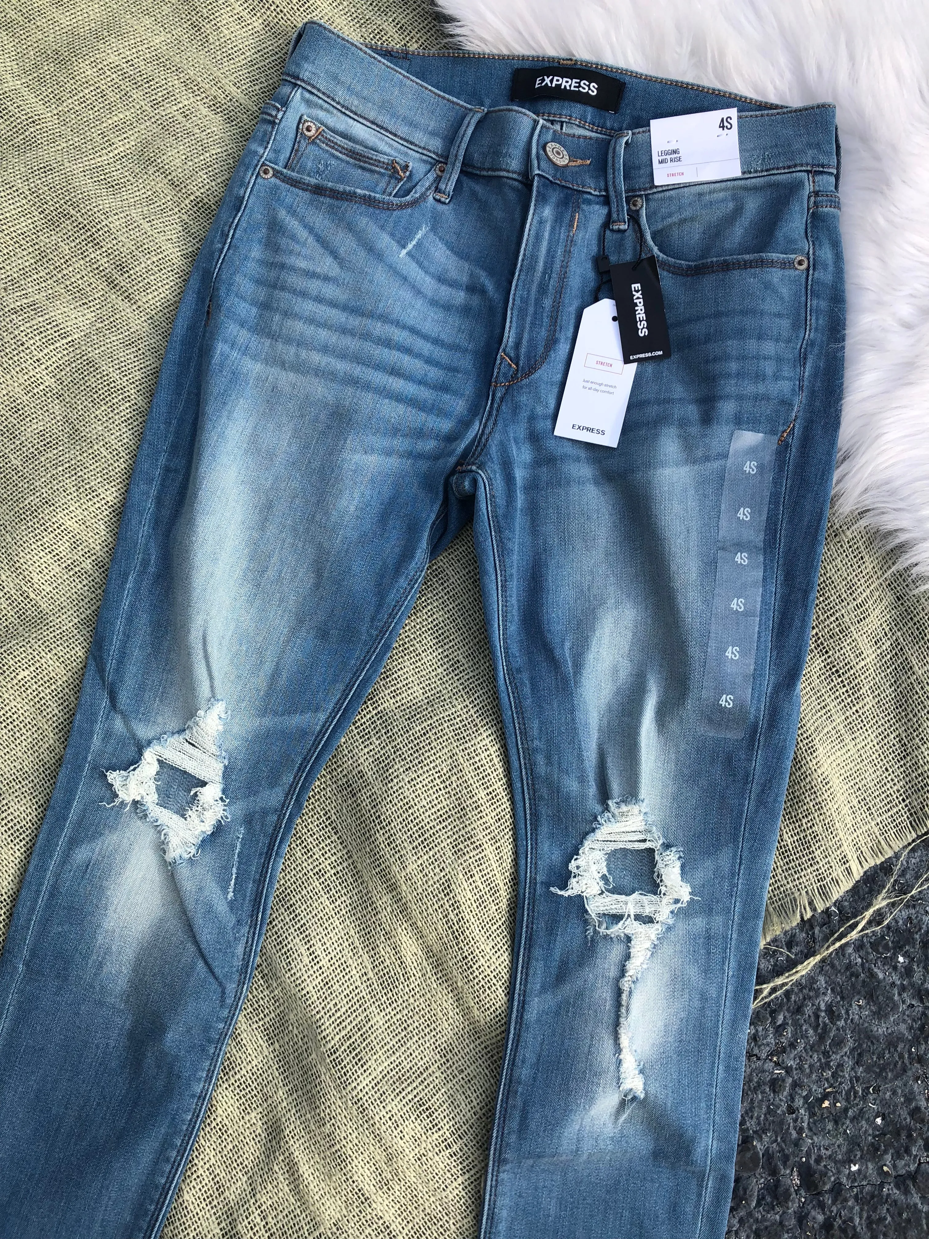 Express Stretch Legging Jeans - 4S