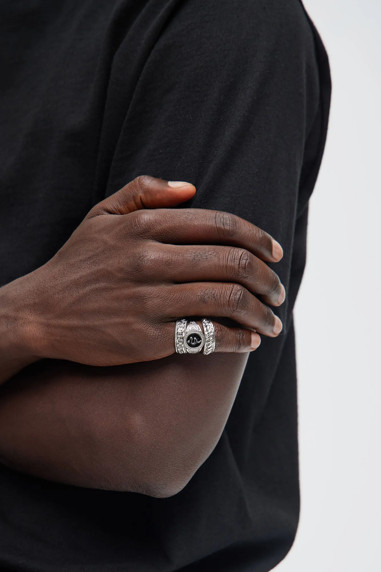 Inseparable Ring Set - Silver
