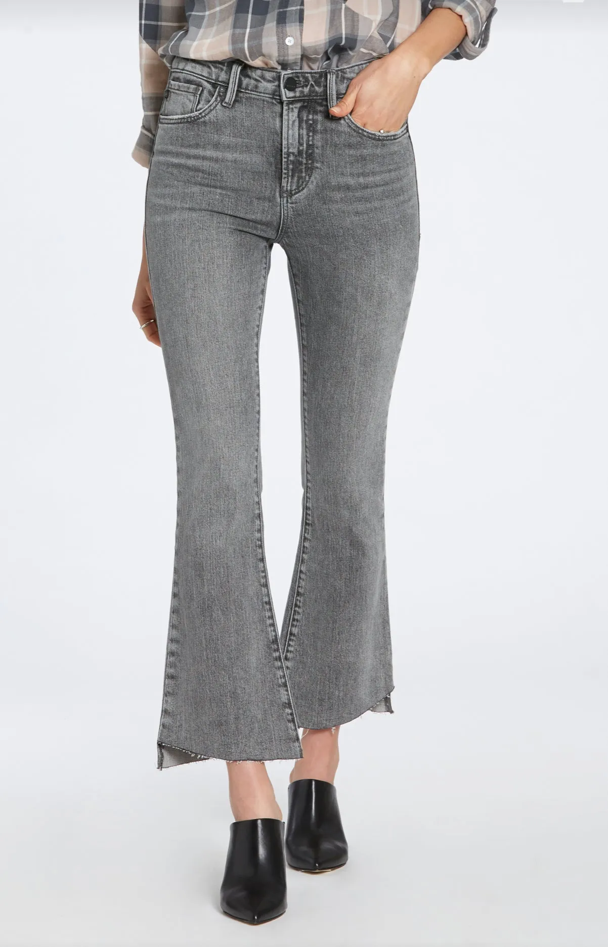 Jeanne Highrise Apollo Wide Ankle Crop