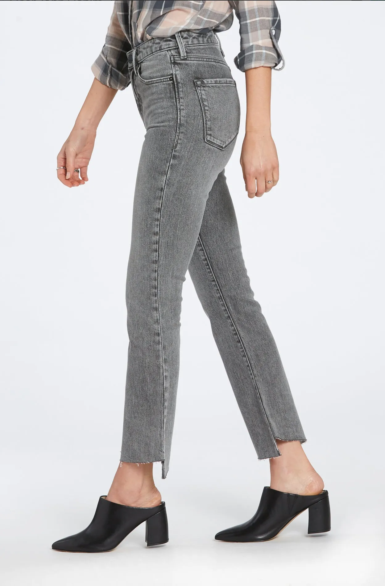 Jeanne Highrise Apollo Wide Ankle Crop