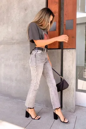 Jeanne Highrise Apollo Wide Ankle Crop
