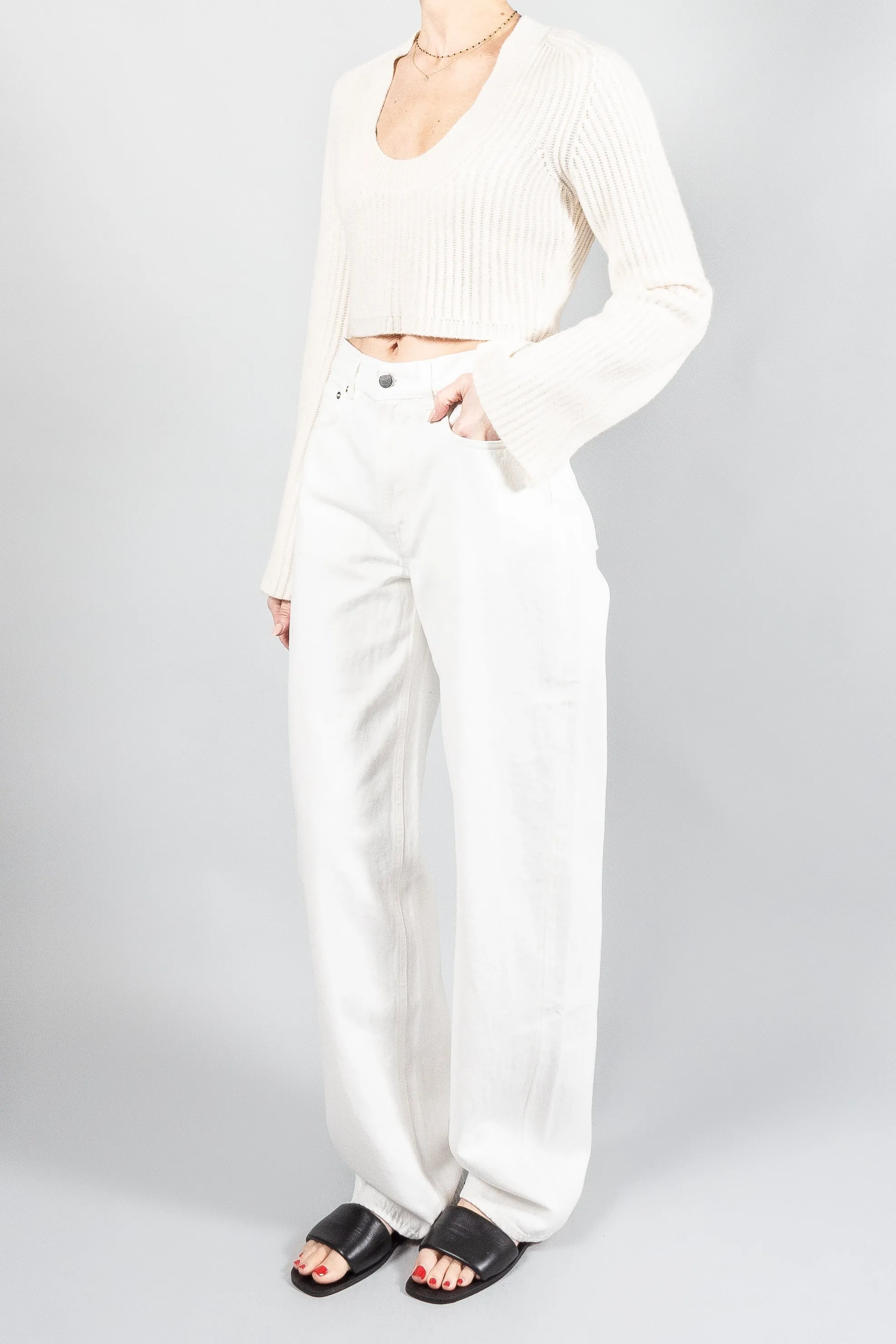 Loulou Studio Samur Denim Pants