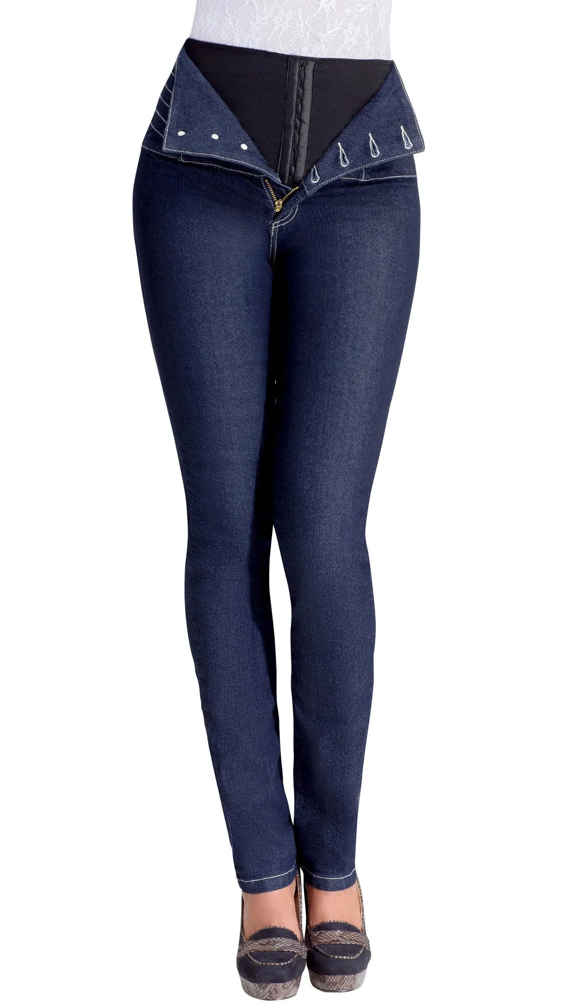 Lowla Jeans Colombianos Levanta Cola con Faja Interna 217205
