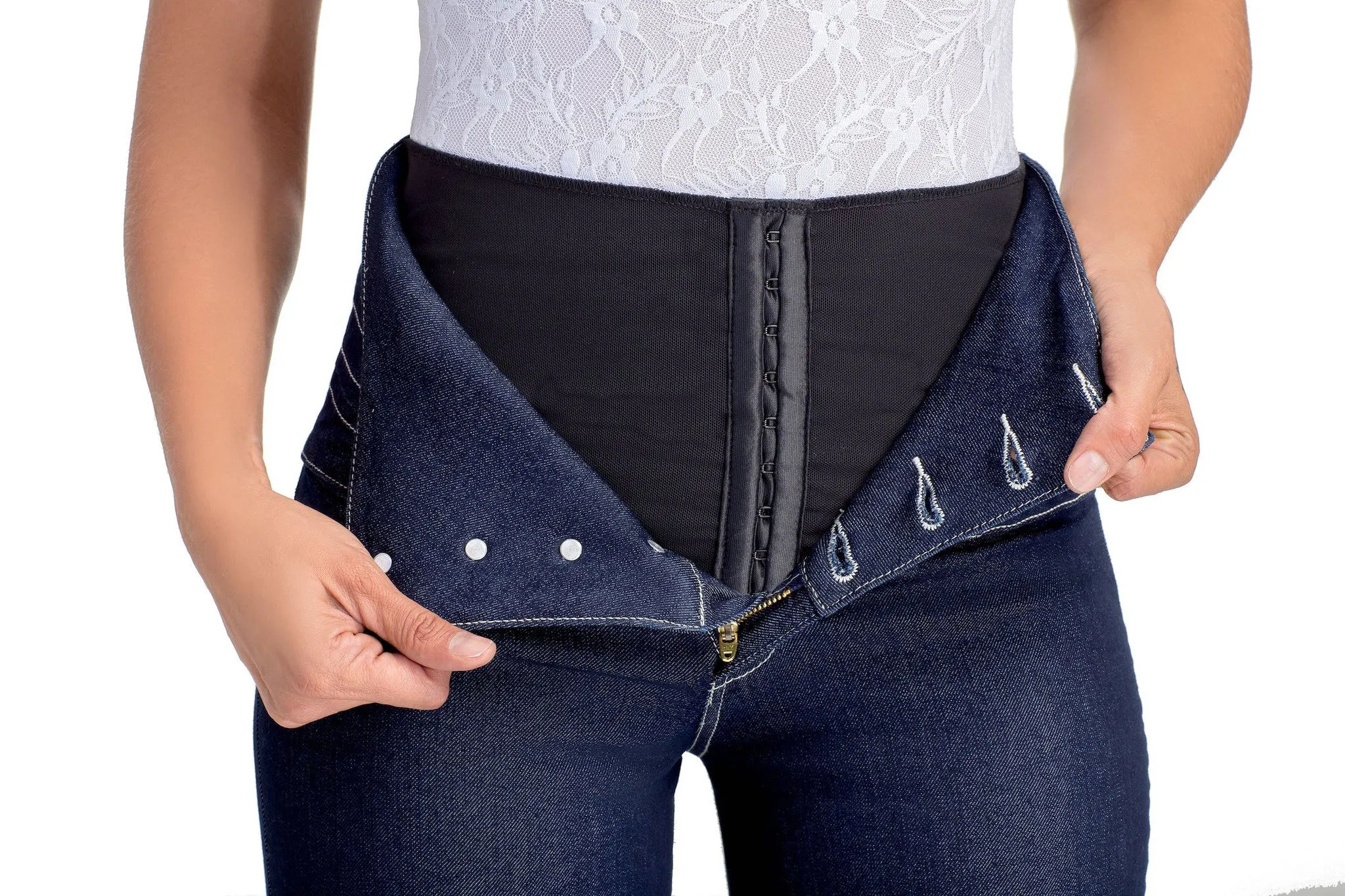 Lowla Jeans Colombianos Levanta Cola con Faja Interna 217205