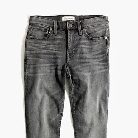 Madewell 9" High-Rise Skinny Jeans in Shaw Wash