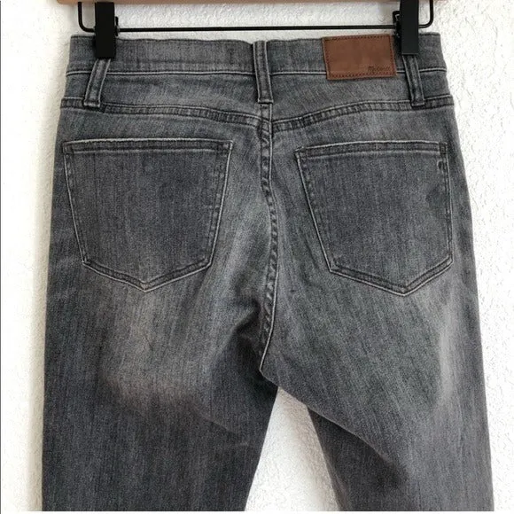 Madewell 9" High-Rise Skinny Jeans in Shaw Wash
