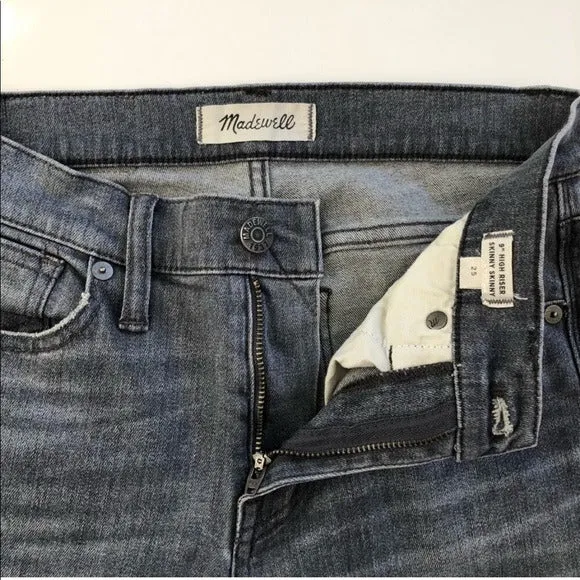 Madewell 9" High-Rise Skinny Jeans in Shaw Wash