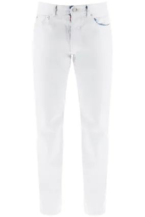 Maison Margiela Jeans In Coated Denim