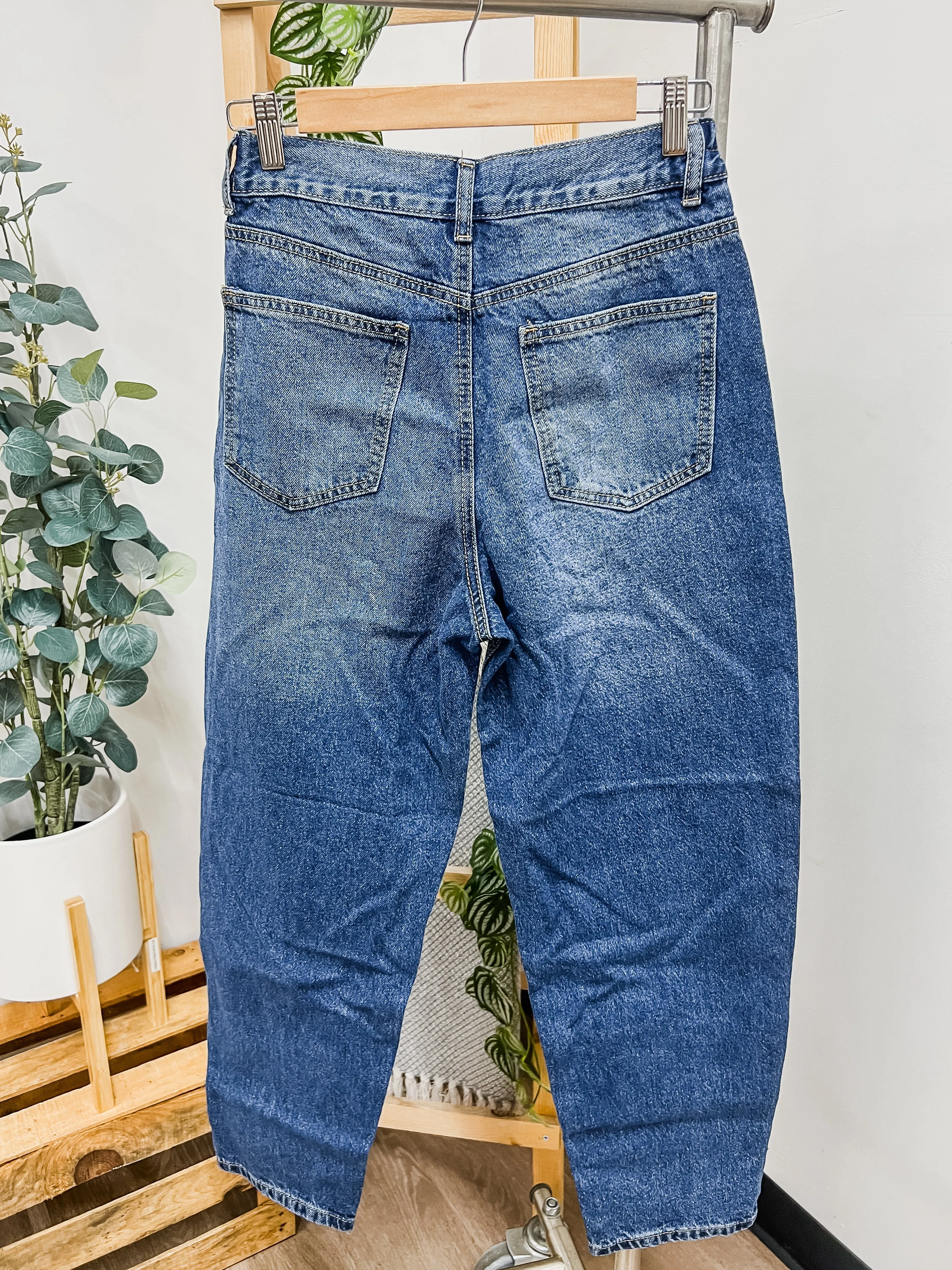Marilyn Vintage Look Tapered Jeans