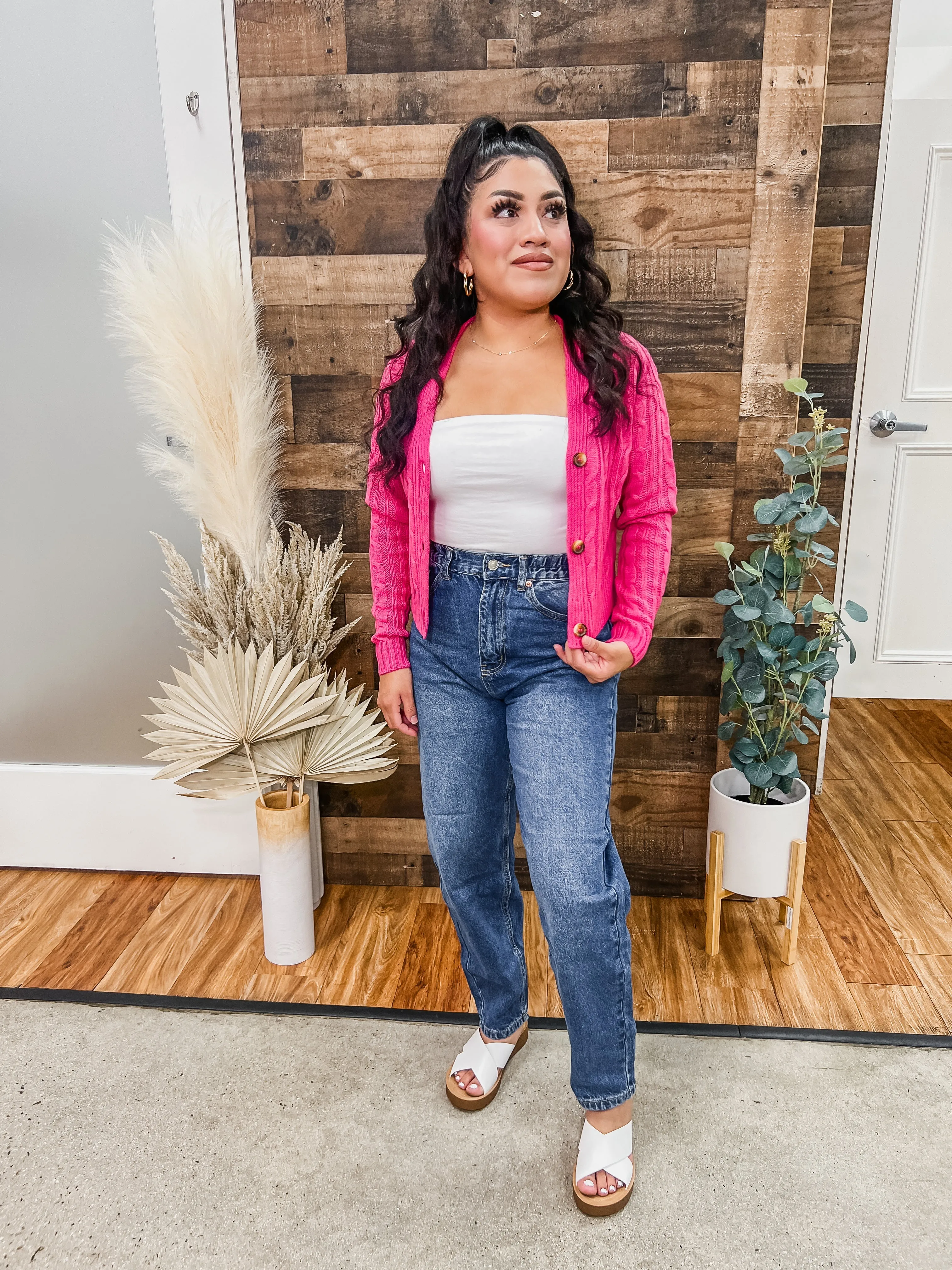 Marilyn Vintage Look Tapered Jeans