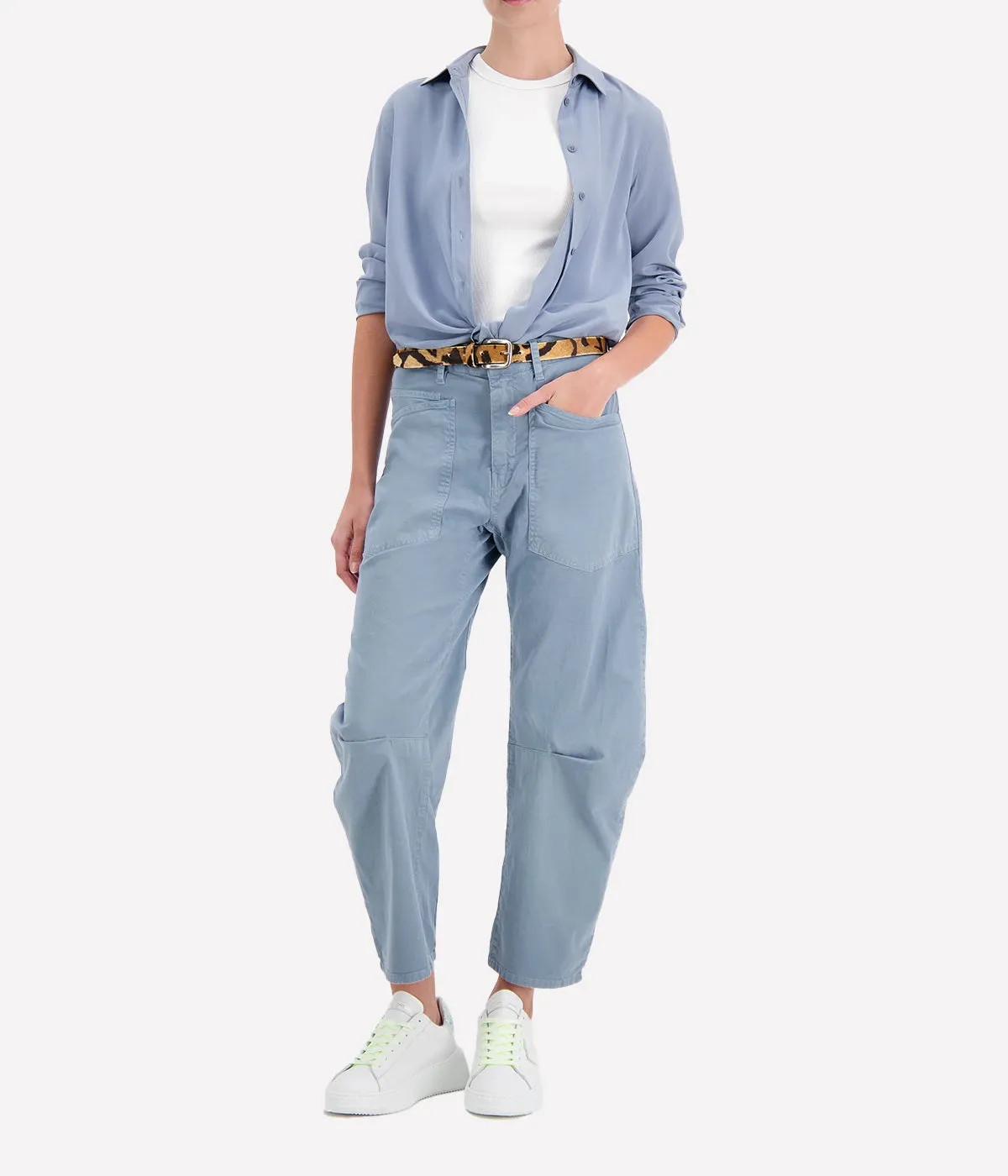 Shon Pant in Vintage Blue