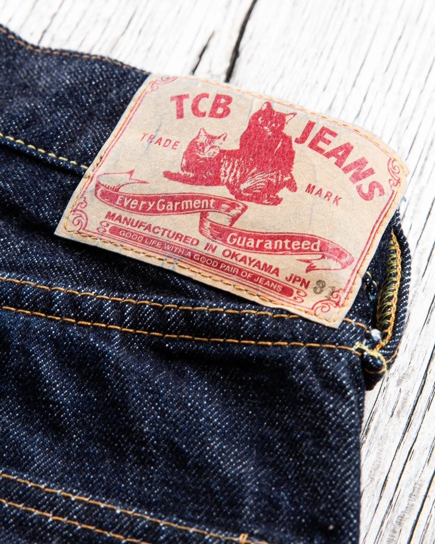 TCB Jeans 50's Fit One Wash