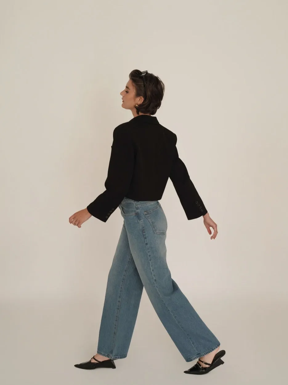 Wide-Leg Jeans