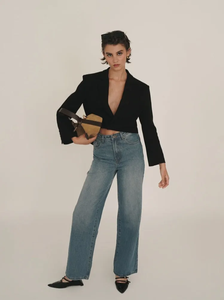 Wide-Leg Jeans