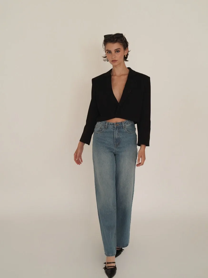 Wide-Leg Jeans