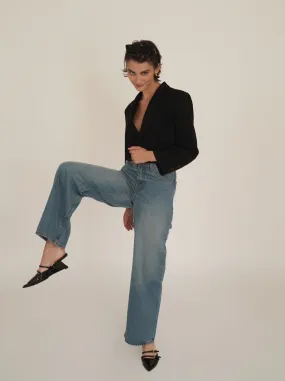 Wide-Leg Jeans