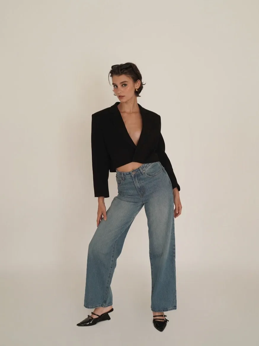 Wide-Leg Jeans