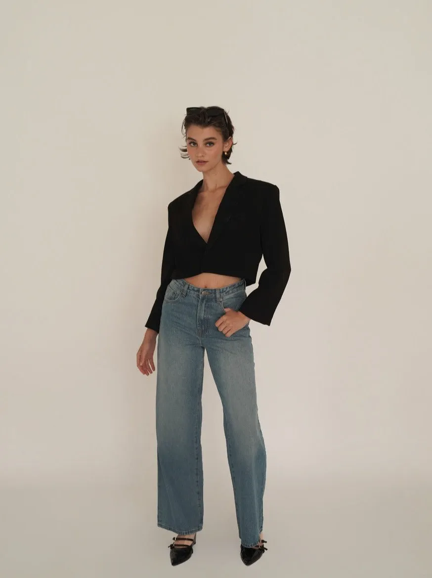 Wide-Leg Jeans